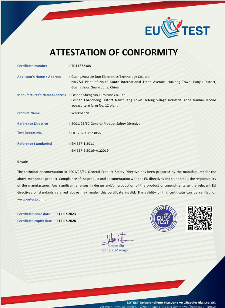 International Public Announcement Body Certificate GPSD (NB2968)